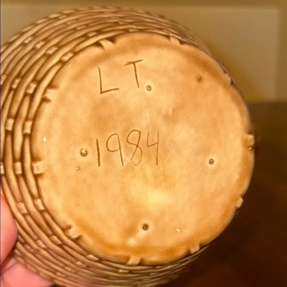 Ceramic Basket 1984